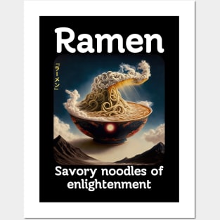 Ramen - Noodles of enlightenment Posters and Art